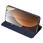 Flip Πορτοφόλι από Συνθετικό Δέρμα (PU) με TPU για Xiaomi Redmi Note 15 Pro 5G από DUX DUCIS Skin Pro Series σε Μπλε χρώμα με θήκη κάρτας και stand.