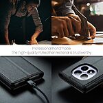 Flip Πορτοφόλι από Συνθετικό Δέρμα (PU) με TPU για Xiaomi Redmi Note 15 Pro 5G - CASEME 023 - Μαύρο με RFID προστασία, θήκες καρτών και αναδιπλούμενη βάση.