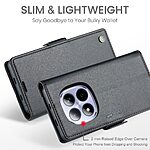 Flip Πορτοφόλι από Συνθετικό Δέρμα (PU) με TPU για Xiaomi Redmi Note 15 Pro 5G - CASEME 023 - Μαύρο με RFID προστασία, θήκες καρτών και αναδιπλούμενη βάση.