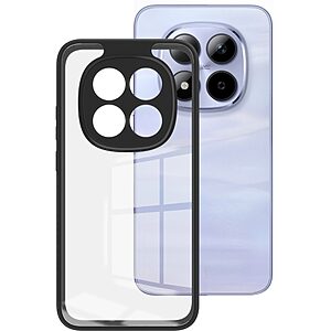 Σκληρή Πλάτη PC+TPU για Xiaomi Redmi Note 15 Pro 5G από IMAK UX-9A Series σε Διάφανο χρώμα με ενισχυμένες γωνίες airbag για μέγιστη προστασία.