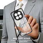 Σκληρή Πλάτη PC+TPU για Xiaomi Redmi Note 15 Pro 5G από IMAK UX-9A Series σε Διάφανο χρώμα με ενισχυμένες γωνίες airbag για μέγιστη προστασία.