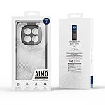 Σκληρή Πλάτη PC+TPU για Xiaomi Redmi Note 15 Pro 5G από τη σειρά DUX DUCIS Aimo Series σε Μαύρο χρώμα με ματ φινίρισμα και προστασία από πτώσεις 1.2μ.