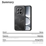 Σκληρή Πλάτη PC+TPU για Xiaomi Redmi Note 15 Pro 5G από τη σειρά DUX DUCIS Aimo Series σε Μαύρο χρώμα με ματ φινίρισμα και προστασία από πτώσεις 1.2μ.