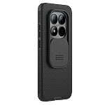 Σκληρή Πλάτη PC+TPU για Xiaomi Redmi Note 15 Pro 5G από NILLKIN Camshield Pro Series σε Μαύρο χρώμα με συρόμενο κάλυμμα κάμερας για πλήρη προστασία.