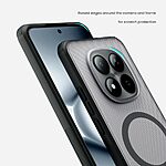 Σκληρή Πλάτη PC+TPU για Xiaomi Redmi Note 15 Pro 5G από NILLKIN Super Frosted Shield Pro σε Μαύρο χρώμα με ενσωματωμένο μαγνήτη.
