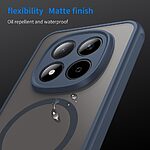 Σκληρή Πλάτη PC+TPU για Xiaomi Redmi Note 15 Pro 5G από OEM σε Μπλε χρώμα με ενσωματωμένο μαγνήτη για εύκολη σύνδεση με μαγνητικά αξεσουάρ.