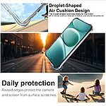 Πλάτη TPU για Xiaomi Redmi Note 15 Pro 5G από IMAK σε Διάφανο χρώμα με τεχνολογία Airbag στις γωνίες και θήκη για λουράκι.