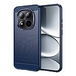 Πλάτη TPU για Xiaomi Redmi Note 15 Pro 5G με υφή Carbon Fiber σε Μπλε χρώμα. Ανθεκτική προστασία με επιφάνεια κατά δακτυλικών αποτυπωμάτων.
