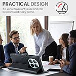 Flip Πορτοφόλι από Συνθετικό Δέρμα (PU) με TPU για Xiaomi Redmi Note 15 Pro+ 5G - CASEME 023 - Μαύρο με RFID προστασία, θήκες καρτών και βάση στήριξης.