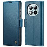 Flip Πορτοφόλι από Συνθετικό Δέρμα (PU) με TPU για Xiaomi Redmi Note 15 Pro+ 5G - CASEME 023 - Μπλε με RFID προστασία, θήκες καρτών και αναδιπλούμενη βάση.