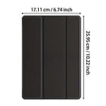 Διαστάσεις Folio θήκης Samsung Galaxy Tab A11+: 17.11 cm πλάτος x 25.95 cm ύψος