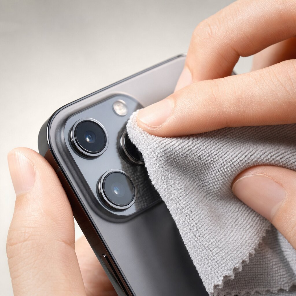 Καθαρισμός φακού smartphone για καθαρές φωτογραφίες