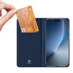 Flip Θήκη από Συνθετικό Δέρμα (PU) με TPU για Honor Magic8 Pro 5G από DUX DUCIS Skin Pro Series σε Μπλε χρώμα με θήκη κάρτας και Stand.