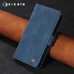 Flip Πορτοφόλι από Συνθετικό Δέρμα (PU) με TPU για το Honor Magic8 Pro 5G από YIKATU YK-005 σε Μπλε χρώμα με θήκες καρτών και Stand.