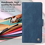 Flip Πορτοφόλι από Συνθετικό Δέρμα (PU) με TPU για το Honor Magic8 Pro 5G από YIKATU YK-005 σε Μπλε χρώμα με θήκες καρτών και Stand.
