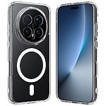 Σκληρή Πλάτη PC+TPU για το Honor Magic8 Pro 5G από OEM σε Διάφανο χρώμα με ενσωματωμένο μαγνητικό δακτύλιο για μαγνητικά αξεσουάρ.