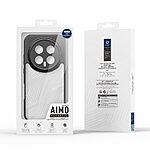 Σκληρή Πλάτη PC+TPU για Honor Magic8 Pro 5G από DUX DUCIS Aimo Series σε Μαύρο χρώμα με ματ φινίρισμα και προστασία από πτώσεις 1.2μ.