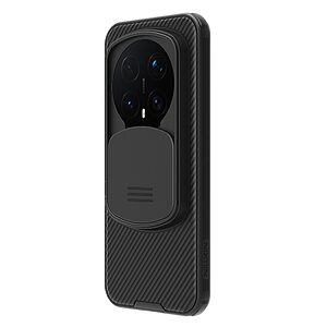 Σκληρή Πλάτη PC+TPU για Honor Magic8 Pro 5G από NILLKIN Camshield Pro Series σε Μαύρο χρώμα με συρόμενο κάλυμμα προστασίας κάμερας.