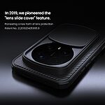 Σκληρή Πλάτη PC+TPU για Honor Magic8 Pro 5G από NILLKIN Camshield Pro Series σε Μαύρο χρώμα με συρόμενο κάλυμμα προστασίας κάμερας.