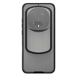 Σκληρή Πλάτη PC+TPU για Honor Magic8 Pro 5G από NILLKIN Camshield Pro Series σε Μαύρο με slider κάμερας και αντικραδασμικά airbags.
