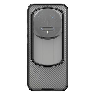 Σκληρή Πλάτη PC+TPU για Honor Magic8 Pro 5G από NILLKIN Camshield Pro Series σε Μαύρο με slider κάμερας και αντικραδασμικά airbags.