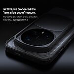 Σκληρή Πλάτη PC+TPU για Honor Magic8 Pro 5G από NILLKIN Camshield Pro Series σε Μαύρο με slider κάμερας και αντικραδασμικά airbags.