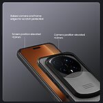 Σκληρή Πλάτη PC+TPU για Honor Magic8 Pro 5G από NILLKIN Camshield Pro Series σε Μαύρο με slider κάμερας και αντικραδασμικά airbags.