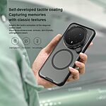 Σκληρή Πλάτη PC+TPU για Honor Magic8 Pro 5G από NILLKIN Camshield Prop Magnetic Series σε Μαύρο χρώμα με διάφανο κάλυμμα φακού και ενσωματωμένο Stand.