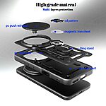 Σκληρή Πλάτη PC+TPU για Honor Magic8 Pro 5G από OEM σε Μπλε χρώμα με ενσωματωμένο Stand και προστασία κάμερας.
