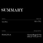Flip Θήκη από Συνθετικό Δέρμα (PU) με TPU για Honor Magic8 Pro 5G από DUX DUCIS Skin Pro Series σε Μαύρο χρώμα με θήκη κάρτας και Stand.