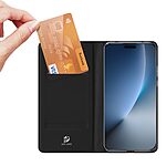 Flip Θήκη από Συνθετικό Δέρμα (PU) με TPU για Honor Magic8 Pro 5G από DUX DUCIS Skin Pro Series σε Μαύρο χρώμα με θήκη κάρτας και Stand.
