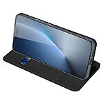 Flip Θήκη από Συνθετικό Δέρμα (PU) με TPU για Honor Magic8 Pro 5G από DUX DUCIS Skin Pro Series σε Μαύρο χρώμα με θήκη κάρτας και Stand.