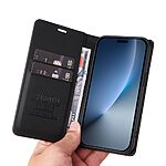 Flip Πορτοφόλι από Συνθετικό Δέρμα (PU) με TPU για Honor Magic8 Pro 5G από YIKATU σε Μαύρο χρώμα με θήκες καρτών και stand.