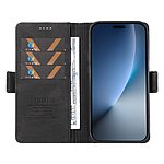 Flip Πορτοφόλι από Συνθετικό Δέρμα (PU) με TPU για Honor Magic8 Pro 5G από YIKATU YK-005 σε Μαύρο χρώμα με θήκες καρτών και Stand.
