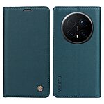 Flip Πορτοφόλι από Συνθετικό Δέρμα (PU) με TPU για το Honor Magic8 Pro 5G από YIKATU σε Πράσινο χρώμα με θήκες καρτών και Stand.