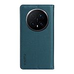 Flip Πορτοφόλι από Συνθετικό Δέρμα (PU) με TPU για το Honor Magic8 Pro 5G από YIKATU σε Πράσινο χρώμα με θήκες καρτών και Stand.