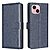 Flip Πορτοφόλι από Συνθετικό Δέρμα (PU) για iPhone 15 από BINFEN COLOR BF32 σε Μπλε χρώμα με RFID προστασία, Wallet και Stand.