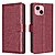 Flip Πορτοφόλι από Συνθετικό Δέρμα (PU) για iPhone 15 από BINFEN COLOR BF32 σε Κόκκινο με RFID προστασία, θήκες καρτών και Stand.
