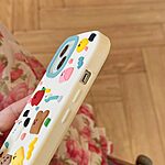 Πλάτη Σιλικόνης για iPhone 15 από OEM με χαριτωμένο 3D cartoon σχέδιο σε πολύχρωμη εκτύπωση. Αντικραδασμική προστασία και ακριβείς εγκοπές.
