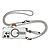 Σκληρή Πλάτη PC+TPU για iPhone 16 Pro Max σε Γκρι χρώμα με MagSafe, ενσωματωμένο Stand και ρυθμιζόμενο Λουράκι 220cm για hands-free χρήση.