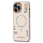 Σκληρή Πλάτη PC+TPU για iPhone 16 Pro Max από την PAIKA M1 Series σε ημιδιάφανο χρώμα με MagSafe και μοναδικό graffiti σχέδιο.