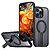 Σκληρή Πλάτη PC+TPU για iPhone 16 Pro Max σε Μαύρο χρώμα με ενσωματωμένο Stand και μαγνητική συμβατότητα. Διπλή προστασία με αποτελεσματική απαγωγή θερμότητας.