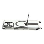 Σκληρή Πλάτη PC+TPU για iPhone 16 Pro Max από OEM σε Μαύρο χρώμα με MagSafe, ενσωματωμένο Stand και ρυθμιζόμενο λουράκι 220cm.