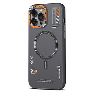 Σκληρή Πλάτη PC+TPU για iPhone 16 Pro Max από την PAIKA M1 Series σε Μαύρο χρώμα με MagSafe και μοναδικό graffiti σχέδιο.