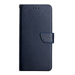 Flip Πορτοφόλι από Αυθεντικό Δέρμα Nappa για OnePlus Nord 6 5G σε Μπλε χρώμα με θήκες καρτών, μαγνητικό κούμπωμα και ρυθμιζόμενη βάση Stand.
