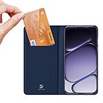 Flip Πορτοφόλι από Συνθετικό Δέρμα (PU) με TPU για OnePlus Nord 6 5G από DUX DUCIS Skin Pro Series σε Μπλε χρώμα με θήκη κάρτας και Stand.
