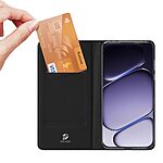 Flip Θήκη από Συνθετικό Δέρμα (PU) με TPU για OnePlus Nord 6 5G από DUX DUCIS Skin Pro Series σε Μαύρο χρώμα με θήκη κάρτας και stand.