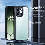Σκληρή Πλάτη PC+TPU για OnePlus Nord 6 5G από DUX DUCIS Aimo Series σε Μαύρο χρώμα με διάφανη πλάτη και προστασία SGS 1.2μ.
