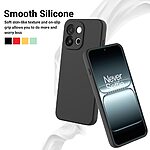 Πλάτη Σιλικόνης για OnePlus Nord 6 5G από OEM σε Μαύρο χρώμα με μαλακή εσωτερική επένδυση και λουράκι καρπού για ασφαλή μεταφορά.
