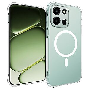 Πλάτη TPU για OnePlus Nord 6 5G από OEM σε Διάφανο χρώμα με ενσωματωμένο μαγνητικό δακτύλιο για εύκολη σύνδεση με μαγνητικά αξεσουάρ.